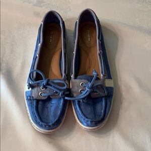 Coach boat shoes